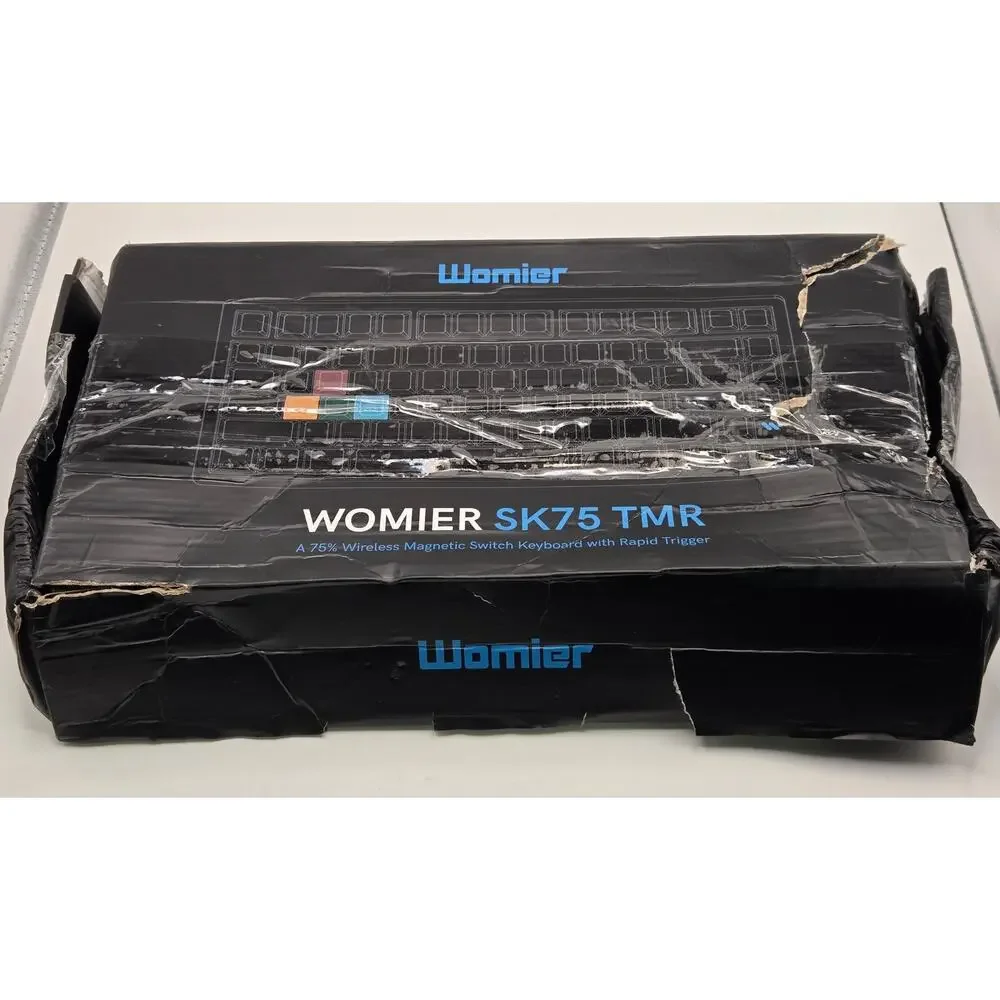 Womier SK75 TMR 75% Wireless Magnetic Gaming Keyboard RGB Aluminum Tested